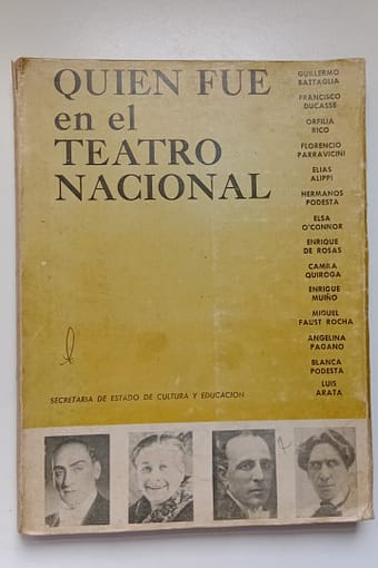QUIEN FUE EN EL TEATRO NACIONAL QUIÉN FUE EN EL TEATRO NACIONAL