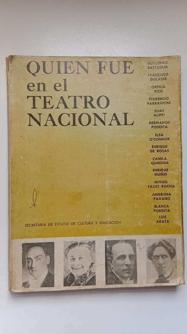 QUIEN FUE EN EL TEATRO NACIONAL QUIÉN FUE EN EL TEATRO NACIONAL