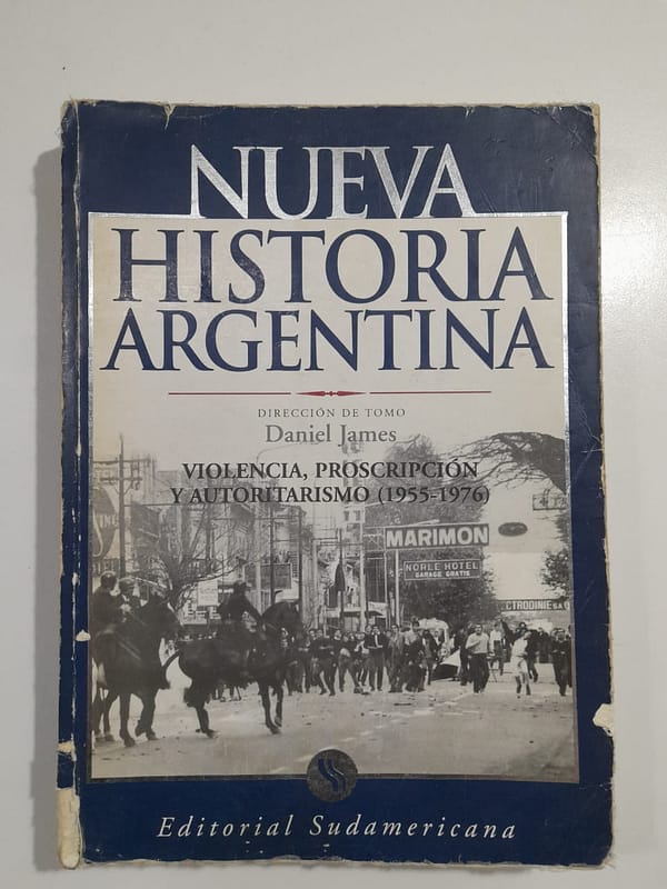 WhatsApp Image 2024-04-01 at 19.58.02 VIOLENCIA, PROSCRIPCIÓN Y AUTORITARISMO (1955-1976): NUEVA HISTORIA ARGENTINA,TOMO NUEVE